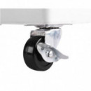 Soporte Base Ajustable Cromad con Ruedas para Neveras y Lavadoras