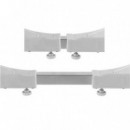 Soporte Base Ajustable Cromad con Ruedas para Neveras y Lavadoras