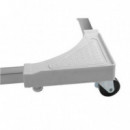 Soporte Base Ajustable Cromad con Ruedas para Neveras y Lavadoras
