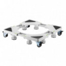 Soporte y Base Ajustable Cromad Serie Pro con Ruedas para Neveras y Lavadoras