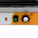 Sandwichera Industrial Chef Pro CF0111 Superficie Mixta (Rayada + Lisa) 2200W