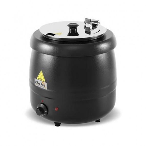 Marmita de Sopa Industrial Chef Pro de 10 Litros y 400W