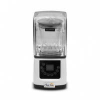 Batidora Profesional Chef Pro con Cabina Insonorizada, 1.5 Litros, 2200W