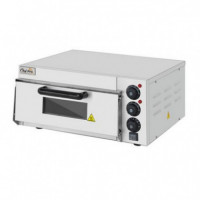 Horno de Pizza Eléctrico Profesional Chef Pro CF0118, 1 Cámara, 2000W