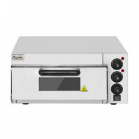 Horno de Pizza Eléctrico Profesional Chef Pro CF0118, 1 Cámara, 2000W
