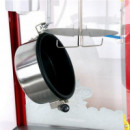 Máquina de Palomitas Profesional Chef Pro CF0125 1550W con Carro