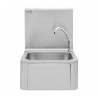 Fregadero Mural de Acero Inoxidable Profesional Chef Pro CF0144 con Grifo y Dispensador