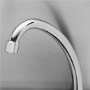 Fregadero Mural de Acero Inoxidable Profesional Chef Pro CF0144 con Grifo y Dispensador