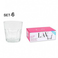 Set de 6 Vasos de Vino Lav Aras 200 ml