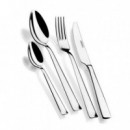 Juego de 24 Cubiertos de Acero Inoxidable Monix Europa