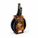 Pack 2 Sartenes de Aluminio Forjado Monix Fuego 20/24cm