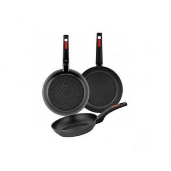 Pack 3 Sartenes de Aluminio Forjado MONIX Sunset (18/22/26 Cm)