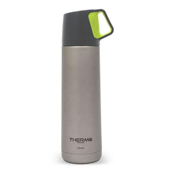Termo Inoxidable Mate Thermosport con Taza 350ml