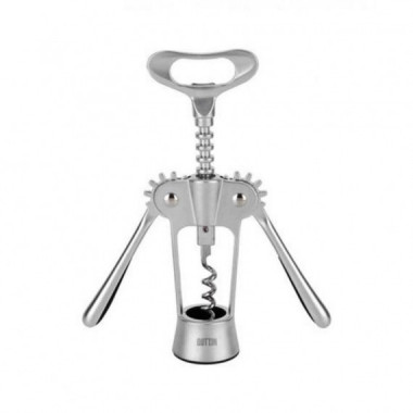 Abridor Sacacorchos Quttin de Aleaci&oacute;n de Zinc 18x7cm