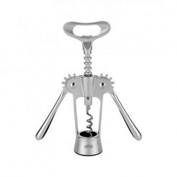 Abridor Sacacorchos Quttin de Aleación de Zinc 18x7cm