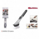 Cepillo Limpiador de Vajilla con Dispensador de Jabón Quttin