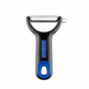 Pelador Liso y Solid+ MONIX de Acero Inoxidable con Punzón Lateral