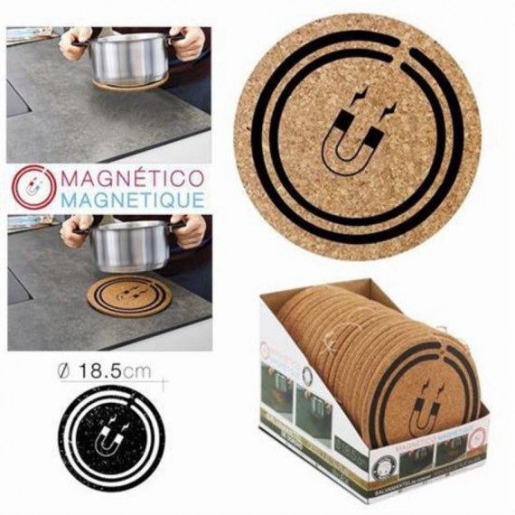 Salvamantel Magnético de Corcho Urban Living 18.5 cm
