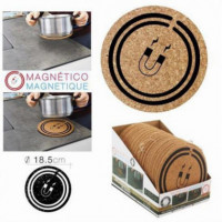 Salvamantel Magnético de Corcho Urban Living 18.5 cm
