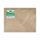 Paquete de 40 Salvamanteles Algon Kraft Yute 30x40 cm