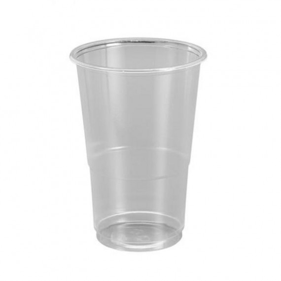 Pack 25 Vasos de Plástico Transparente Algon 250cc
