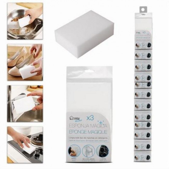 Pack de 3 Esponjas de Limpieza Mágica Urban Living
