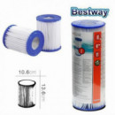 Filtro de Repuesto para Piscina Bestway Tipo II (Pack de 2)
