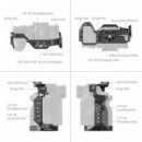 SmallRig "HawkLock" Quick Release Cage for Sony Alpha 7 V / 7R V / 7 IV 6024