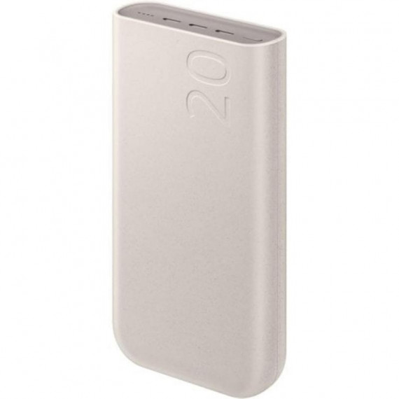 Samsung Batería Portátil 20.000mAh Carga Súper Rápida 45W PD3.0 USB-C Beige