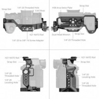 SMALLRIG Advanced "hawklock" Cage Kit For Sony Alpha 7 V / 7R V / 7 Iv 6028