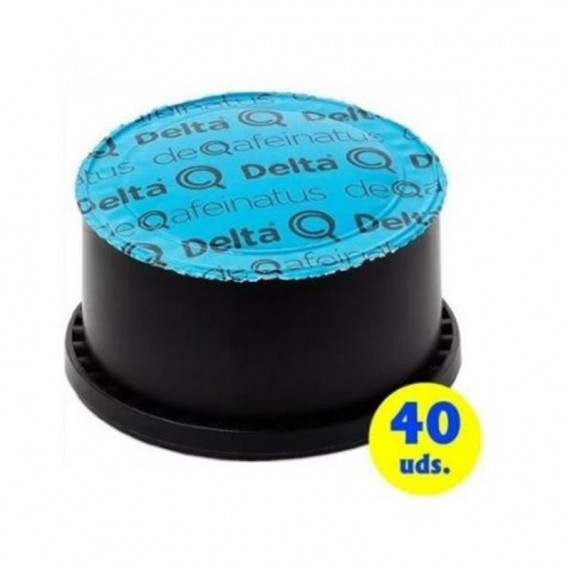 Pack de 40 Cápsulas de Café Descafeinado Delta Q DeQafeinatus