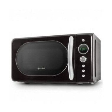 Microondas Grunkel Vintage Negro 700W (MW-20VNB)