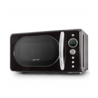 Microondas GRUNKEL Vintage Negro 700W (MW-20VNB)