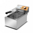 Freidora Eléctrica Profesional Chef Pro CF0102 de 11 Litros y 3000W