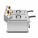 Freidora Eléctrica Profesional Doble Chef Pro CF0106 2x16 Litros 2x3000W