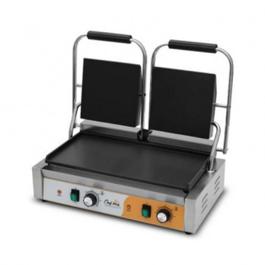 Sandwichera Industrial Doble Chef Pro CF0112 3600W Placas Lisas