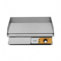 Plancha Eléctrica Profesional Chef Pro CF0107 con Superficie Lisa 3000W