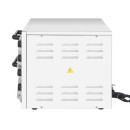 Horno de Pizza Eléctrico Profesional Chef Pro CF0119, 2 Cámaras, 3000W