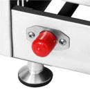 Cocina a Gas Profesional Chef Pro CF0129 de 4 Fuegos en Acero Inoxidable