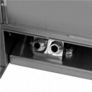 Lavamanos Industrial de Acero Inoxidable con Grifo de Pie y Dispensador Chef Pro CF0145