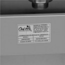 Lavamanos Industrial de Acero Inoxidable con Grifo de Pie y Dispensador Chef Pro CF0145