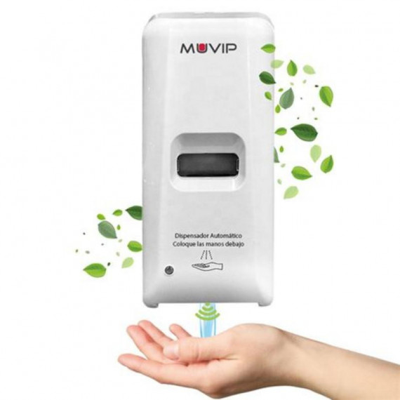 Dispensador de Gel Automático Sin Contacto para Pared 1000ml Muvip