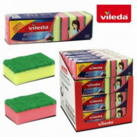 Set de 10 Esponjas Estropajo VILEDA Style Anti-rayaduras