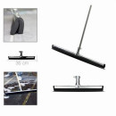 Haragán Limpiasuelos de Goma Negra 35 cm