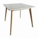 Mesa de Comedor/Cocina Muvip Design D900 80x80 cm Blanca