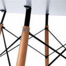 Mesa Redonda de Diseño D500 80cm Blanca Muvip