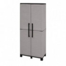 Armario Alto Artplast con Estantes Ajustables y Patas Regulables (680x370x1690 mm)