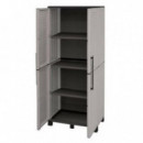 Armario Alto Artplast con Estantes Ajustables y Patas Regulables (680x370x1690 mm)