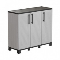 Armario Bajo Ancho Artplast con Estantes y Patas Ajustables