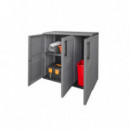 Armario Bajo de Media Altura Artplast con Estantes Ajustables 1020x370x840mm